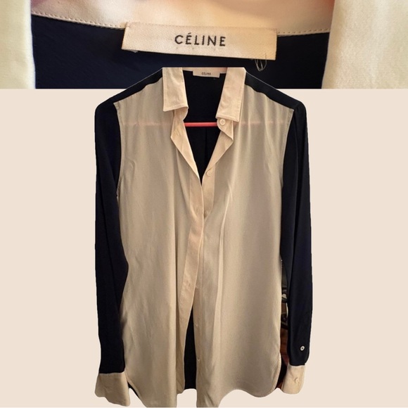 Vintage Phoebe Philo era CELINE silk blouse - Picture 1 of 4